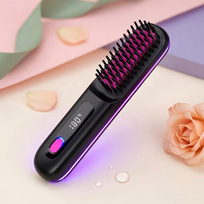 Cordless Hair Straightening Brush