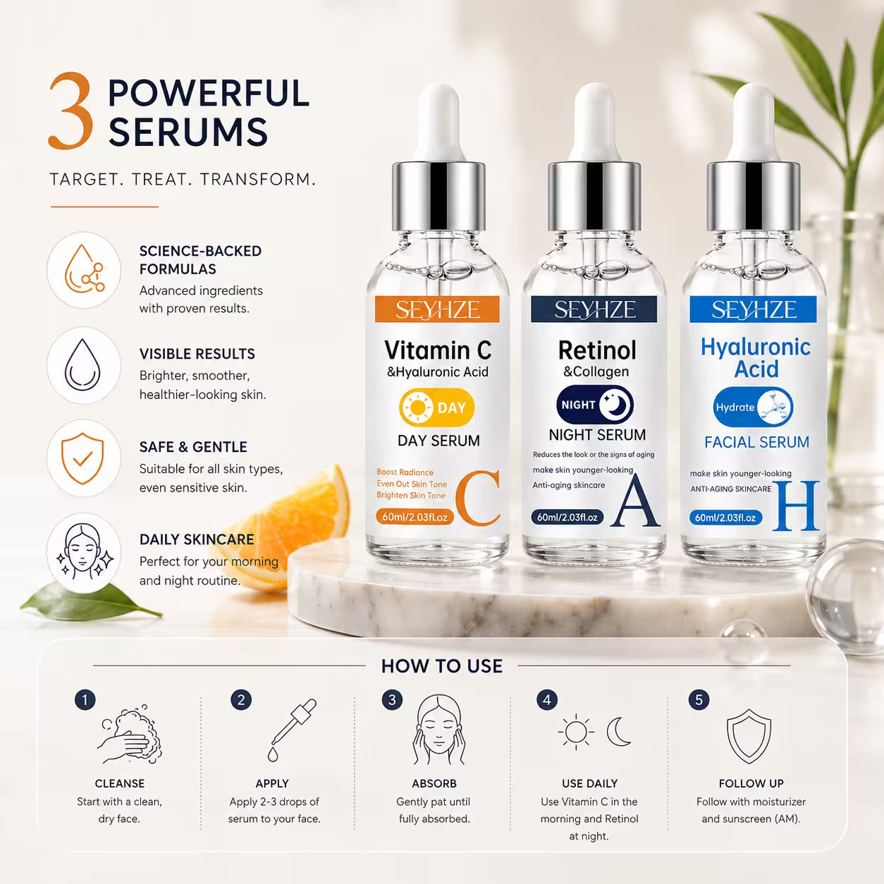 Glass Skin Trio – Hydrate, Brighten & Renew