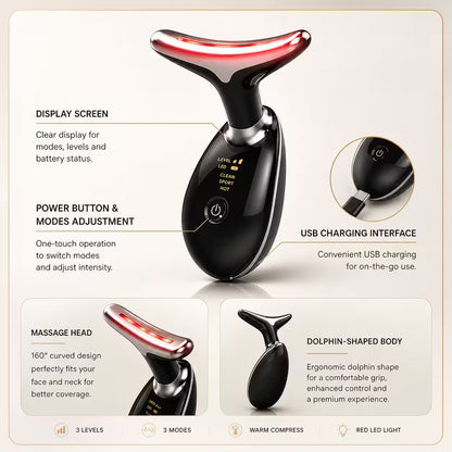 Unplugged Beauty Radiance Lift Pro – Face & Neck Toning Tool