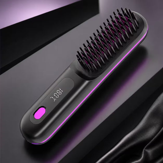 Cordless Hair Straightening Brush